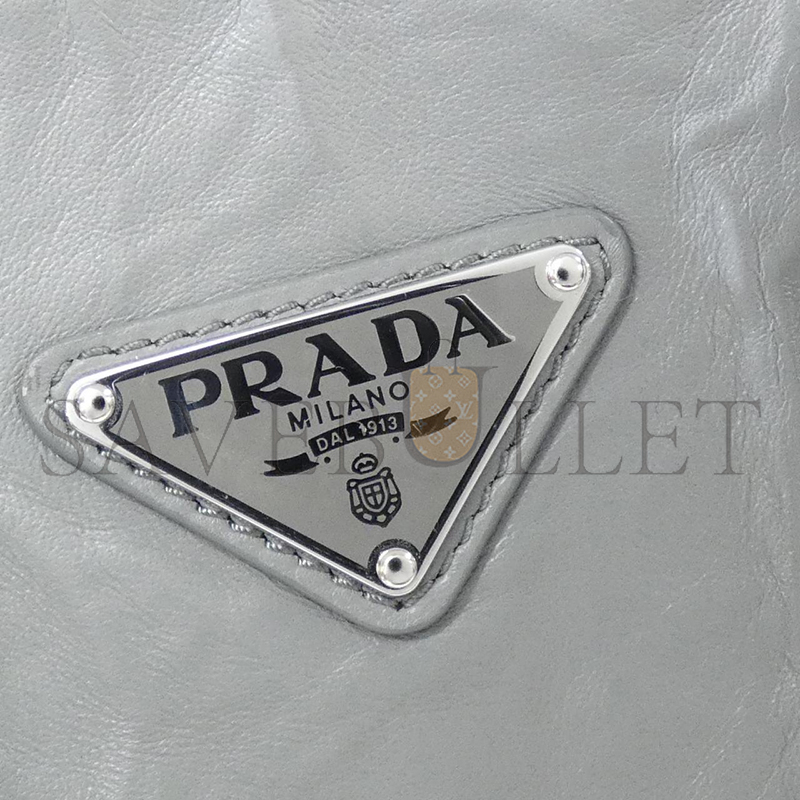 PRADA NAPPA LEATHER SMALL SHOPPING TOTE 1BG459  (33*30*8cm) 